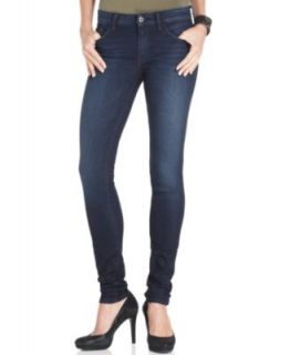 GUESS Jeans, Brittney Skinny Dark Wash Petite   Womens Jeans
