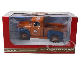 of 1956 Ford F 100 Pickup Allis Chambers die cast car by First Gear