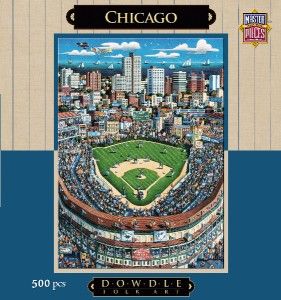 Masterpieces Eric Dowdle Chicago Baseball Stadium Jigsaw Puzzle 500 PC