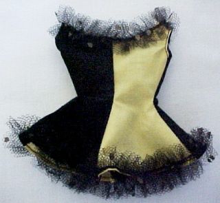 Vintage Barbie Skipper Masquerade 1903 Mini Dress Costume