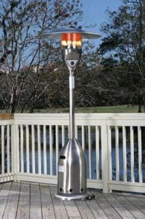 New Stainless Steel Deluxe Patio Heater 40 000 BTU