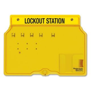 Master Lock Unfilled Padlock Lockout Station w/Cvr