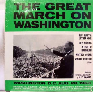 Various Martin Luther King Great March on Washington LP