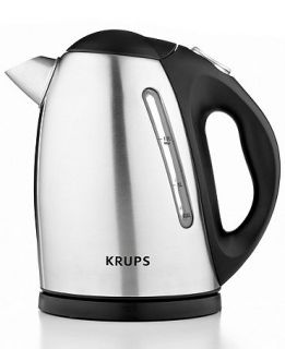 Krups BW740D50 Electric Kettle, 1.7 Qt. Definitive Series Stainless