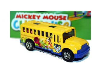 Matchbox 2004 School Bus Mickey Mouse Clubhouse