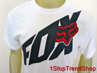 Fox Racing Co Foxtech Tee Shirt s s Mens Performance Size Large White