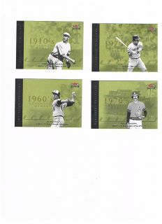 baseball Legendary Dynasties insert card of #2 Christy Mathewson