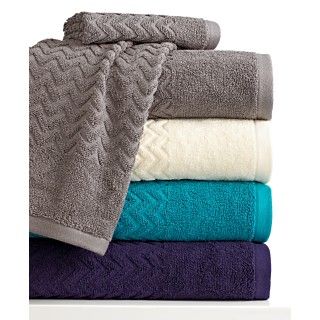 Bianca Bath Towels, Chevron 28 x 52 Bath Towel