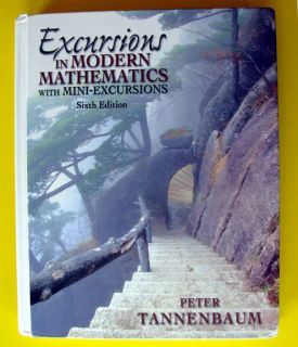 Excursions in Modern Mathematics College Textbook Book Sociology