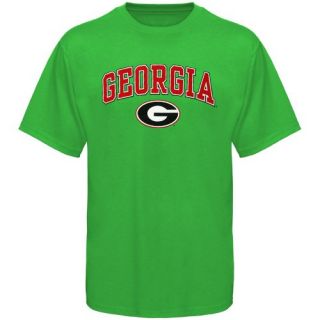 Georgia Bulldogs Kelly Green St Patricks Day T Shirt XL
