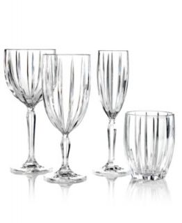 Charter Club Stemware, Gold Double Band Sets of 4 Collection