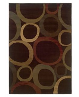 MANUFACTURERS CLOSEOUT Sphinx Area Rug, Tribecca 61T Brown 110 x 7