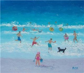 Beach Paintings Original Oil Painting by Matson