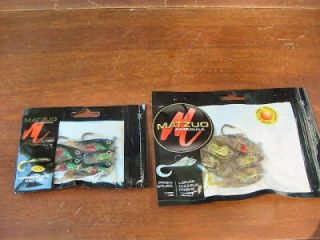 New Packages Matzuo Hand Poured Lures Lot A