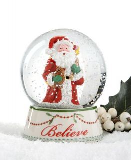 Spode Snow Globe, Believe Mini Tree