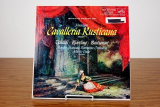 RCA Victor Mascagni Cavalleria Rusticana LP Product Image