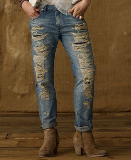 Denim & Supply Ralph Lauren Jeans, Boyfriend, Oceanside Wash   Womens