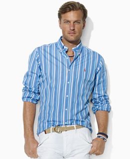Polo Ralph Lauren Shirt, Classic Fit Multicolored Striped Shirt