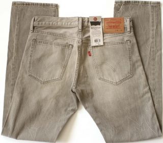 Levis Matchstick Slim Fit Denim Jeans 31 x 32 Water Less Grey Wash