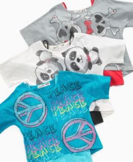 Belle Du Jour Kids T Shirt, Girls Layered Graphic Tees