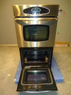 Maytag 27 Electric Double Wall Oven MEW5627DDS Stainless Dent and