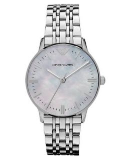 Emporio Armani Watch, Womens Stainless Steel Bracelet 32mm AR1602
