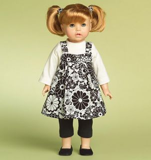 McCall Doll M5554 Pattern Fits American Girl Doll and Other 18 inch
