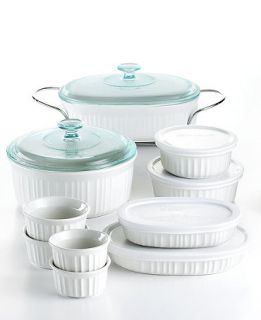 Corningware Bakeware, French White 17 Piece Set   Bakeware   Kitchen