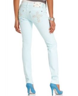 Miss Me Jeans, Skinny Floral Print   Womens Jeans
