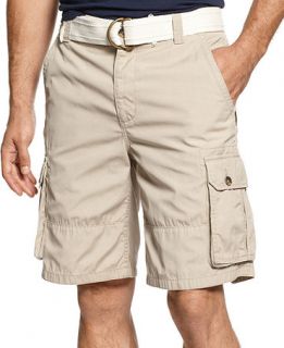 Club Room Shorts, Belted Cargo Shorts   Mens Shorts