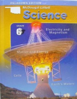 McDougal Littell Science Grade 6 Oklahoma Edition