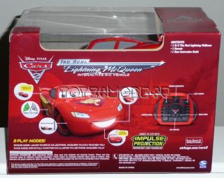 Disney Cars 2 The Real Lightning McQueen Interactive RC See Video
