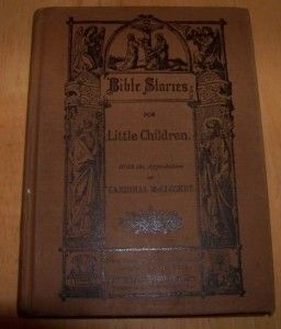 Stories for Little Children Book 1894 Benziger Brothers McCloskey