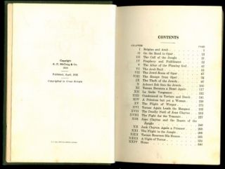 Tarzan Jewels of Opar 1918 ERB McClurg First Edition