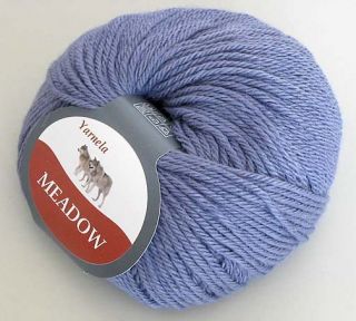 Yarnela Meadow Alpaca Silk Yarn Lavender Blue 10SK