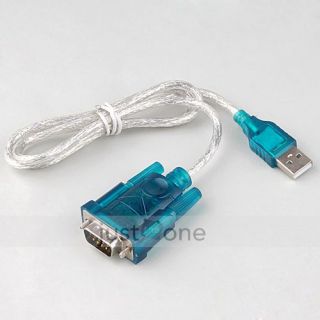 USB 2 0 to RS232 Serial DB9 9 Pin Adapter Cable Converter FTA PC PDA
