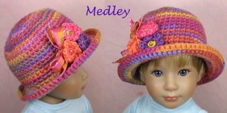 Medley New OOAK Custom Hat for Kidz N Cats Blythe Doll by Ellen Harris