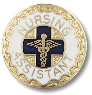 Nursing Assistant Medical Insignia Emblem Pin New