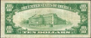 10 Menomonie Wisconsin 1929 2851 National Currency