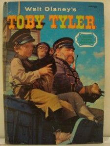 Walt Disneys Toby Tyler Golden Press RARE 1960 Edition
