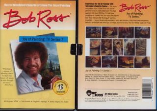 New Bob Ross Joy of Oil Painting TV Series 7 on DVD Art