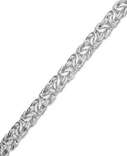 Giani Bernini Sterling Silver Bracelet, 7 1/2 Byzantine Bracelet