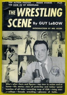 1950 The Wrestling Scene Book 96 Pages All The Great