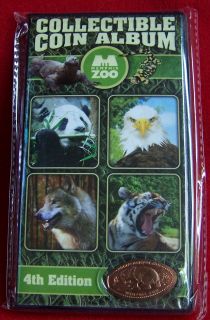 Memphis Zoo Souvenir Penny Collector Book, Fourth Edition. This is a