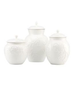 Lenox Canisters, Set of 3 Aspen Ridge   Casual Dinnerware   Dining