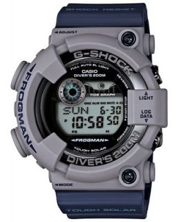 Shock Watch, Mens Digital Frogman Blue Resin Strap 52x50mm GF8250ER