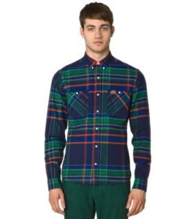 Lacoste LVE Sweater, Slim Fit Collegiate Shawl Collar Cardigan   Mens