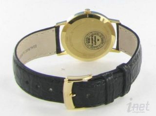 BAUME & MERCIER M0A08070 Classima M Quartz 18K Yellow Gold Watch 8070
