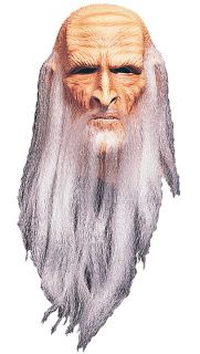 Merlin The Wizard Mask for Costume New