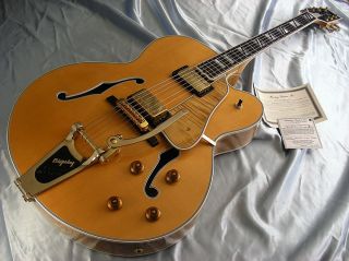 Custom Archtop with Bigsby USA Blonde Merle Travis 400 Tone